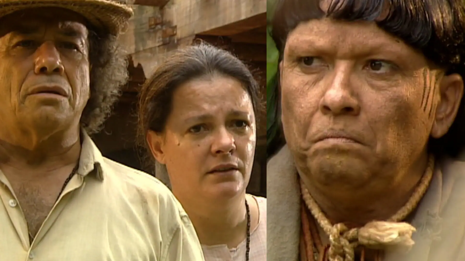 Zé (Stenio Garcia), Donana (Bete Mendes) e Magu (Regina Dourado) em O Rei do Gado