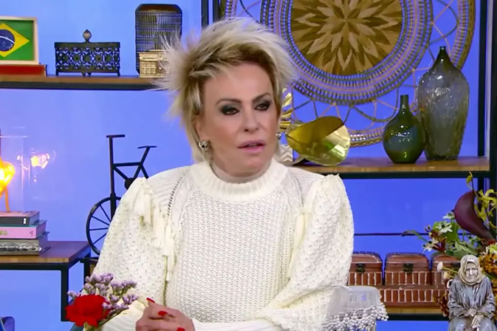 A apresentadora Ana Maria Braga