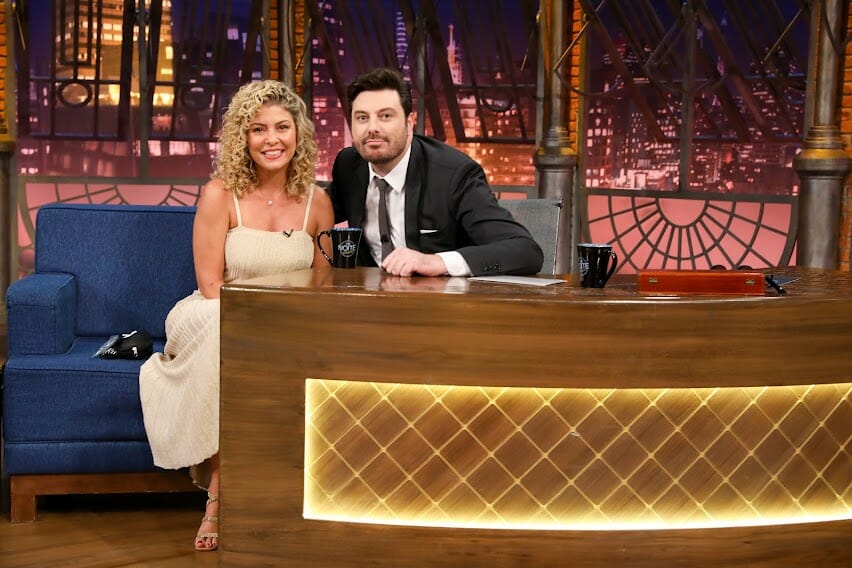 Bárbara Borges e Danilo Gentili