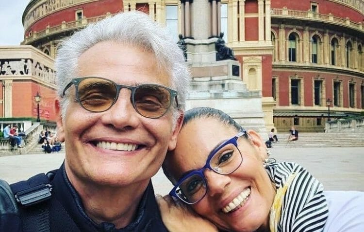 Tarcísio Filho e a esposa, Mocita Fagundes