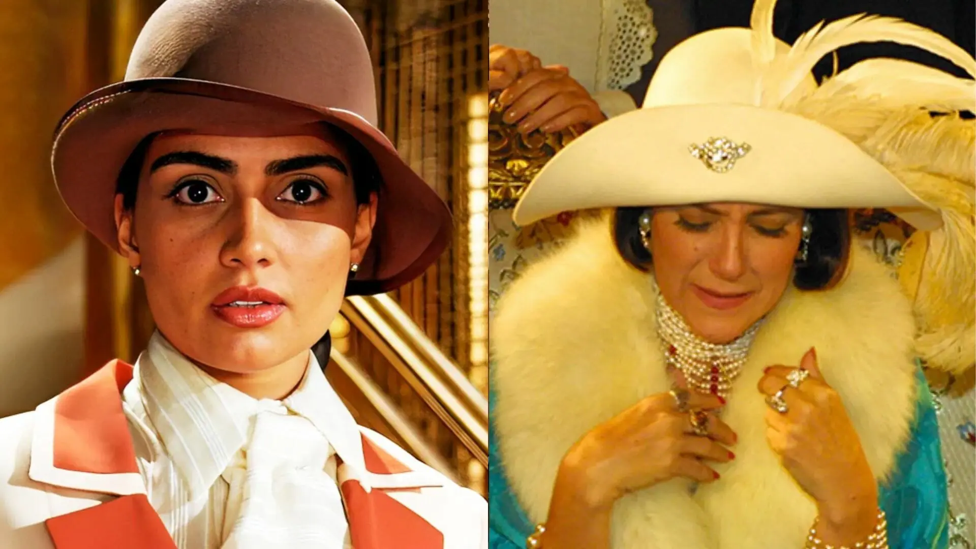 Advogada Sofia (Patrícia França) e Jezebel (Elizabeth Savala) em Chocolate com Pimenta