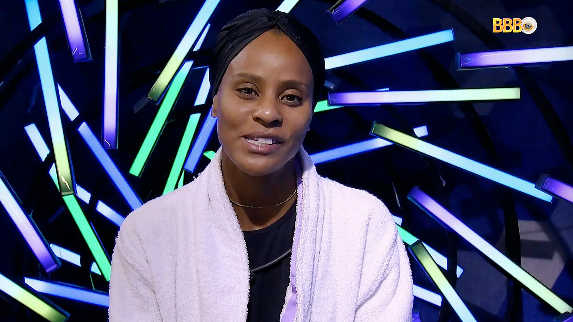 Aline Wirley conversa com o público no Raio-X do BBB 23