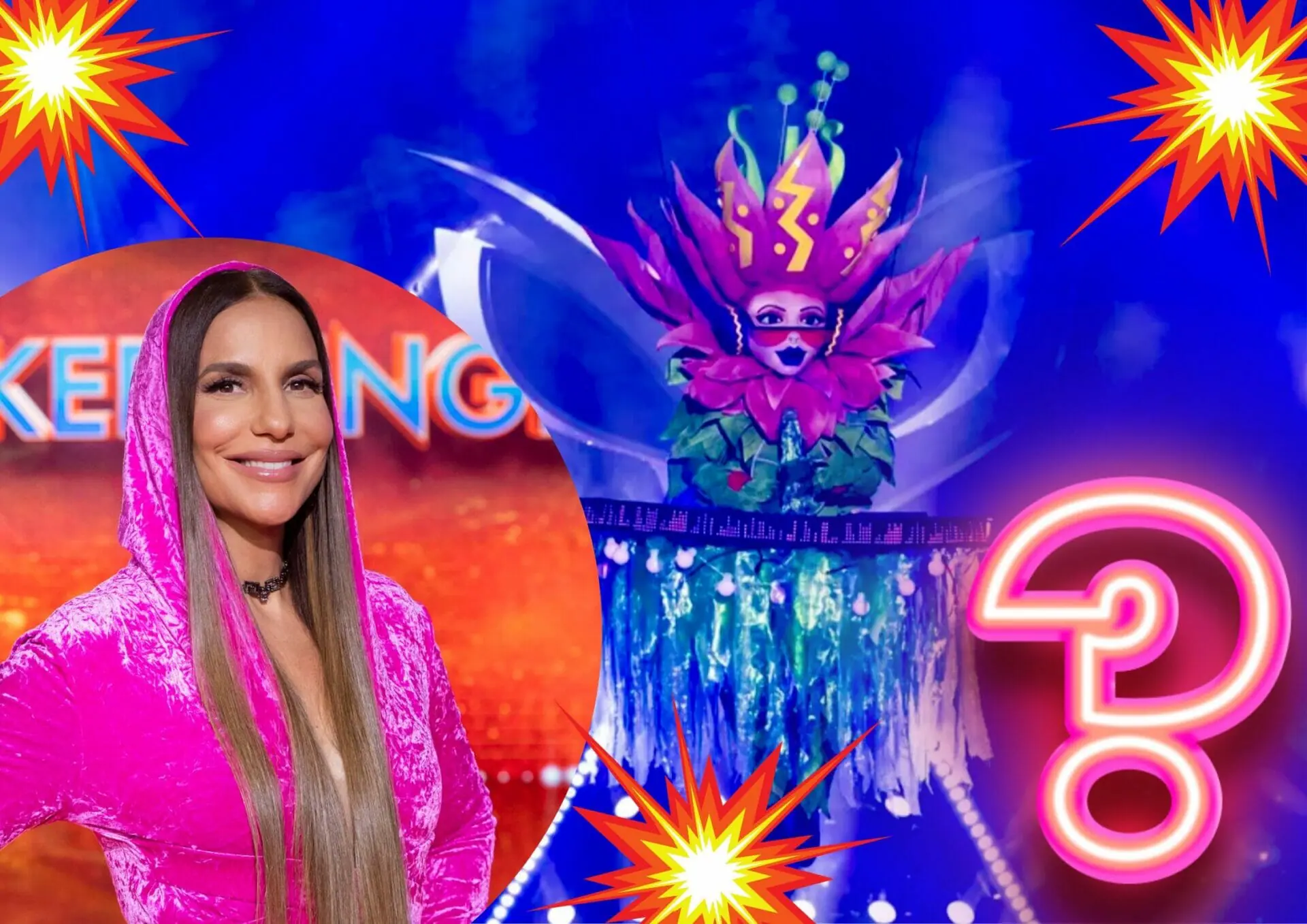 Ivete Sangalo nos bastidores do The Masked Singer Brasil 2023