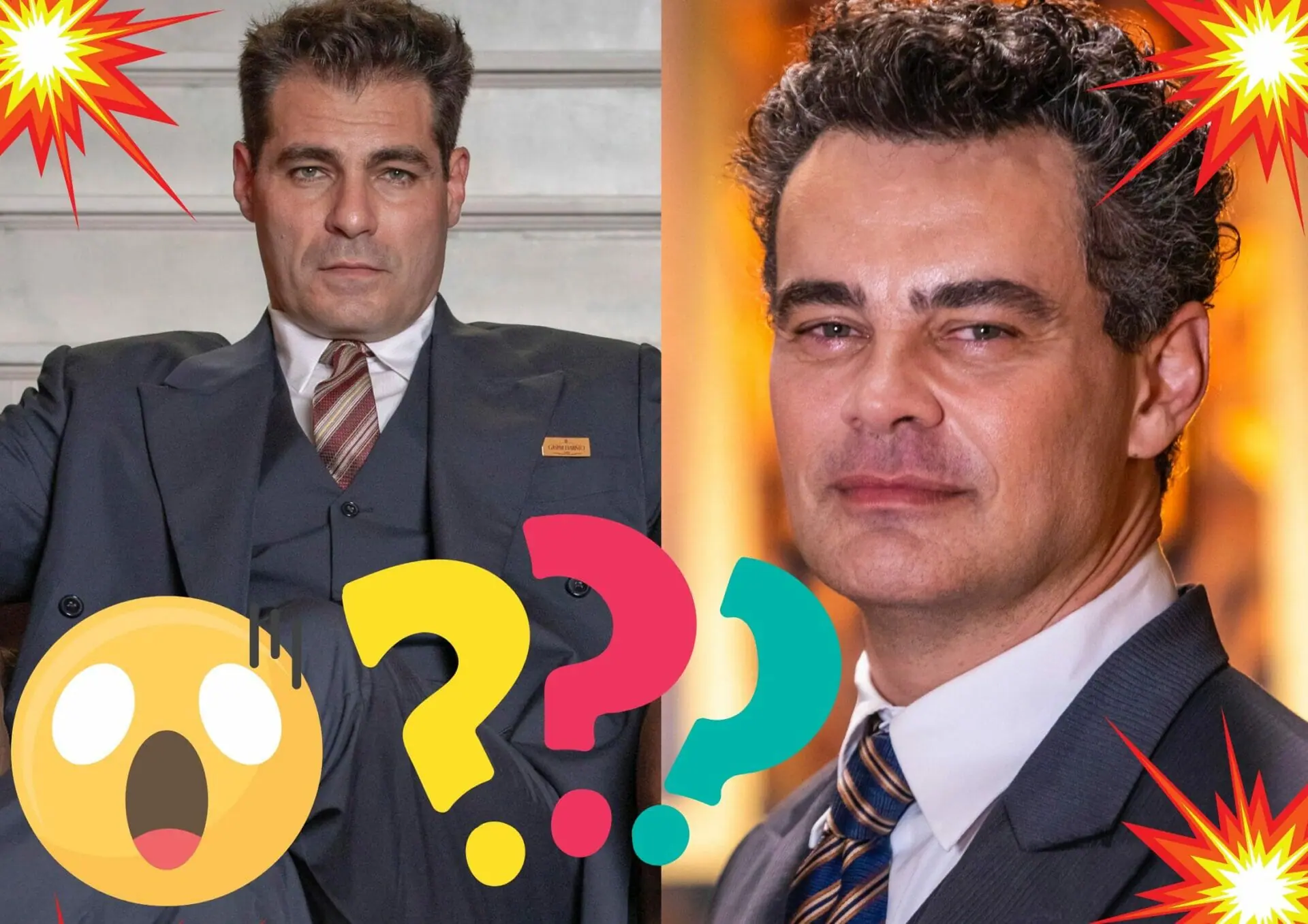 Gaspar (Thiago Lacerda) e Érico (Carmo Dalla Vecchia) em Amor Perfeito