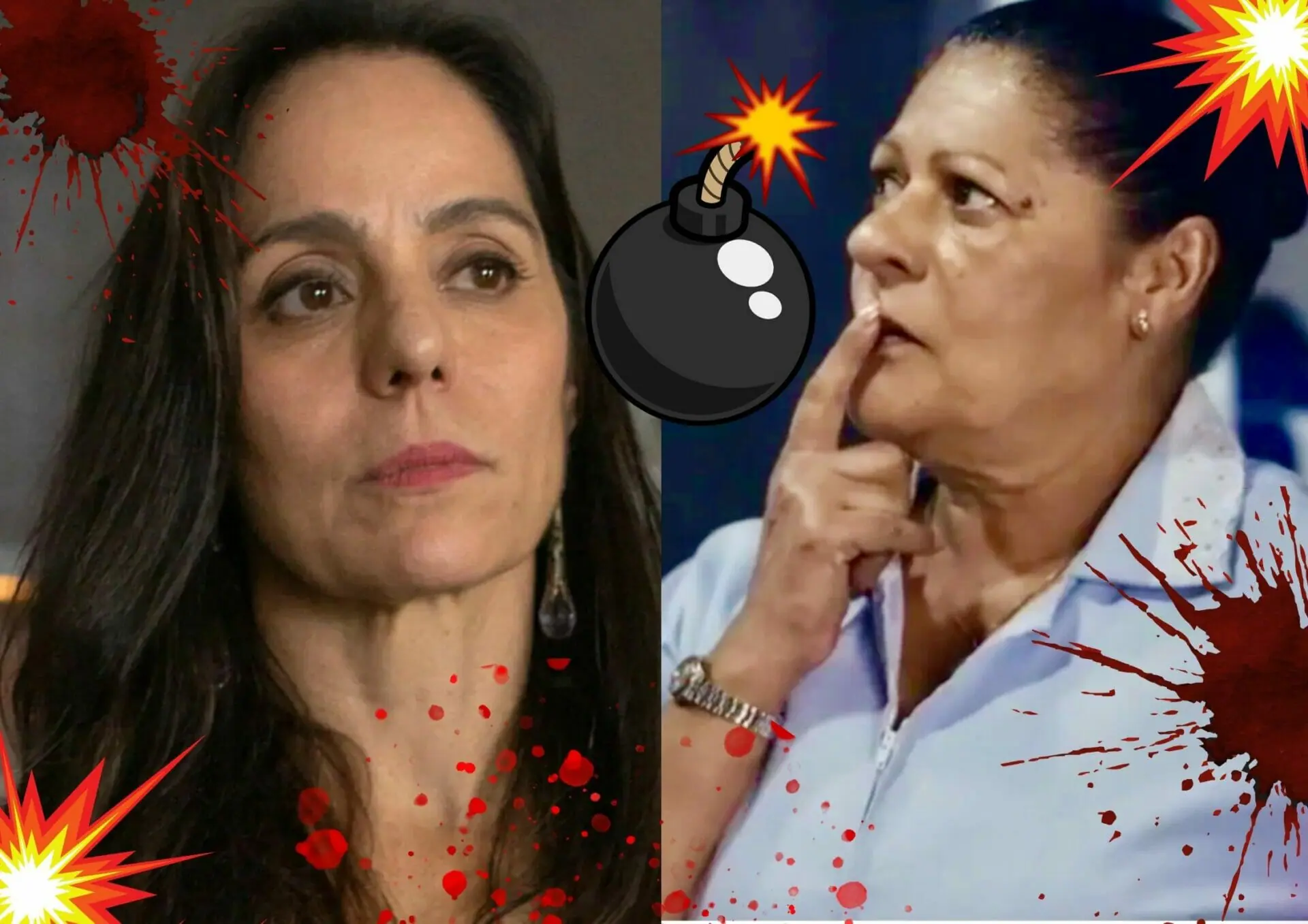 Pilar (Cláudia Mauro) e Creusa (Luci Pereira) em Travessia