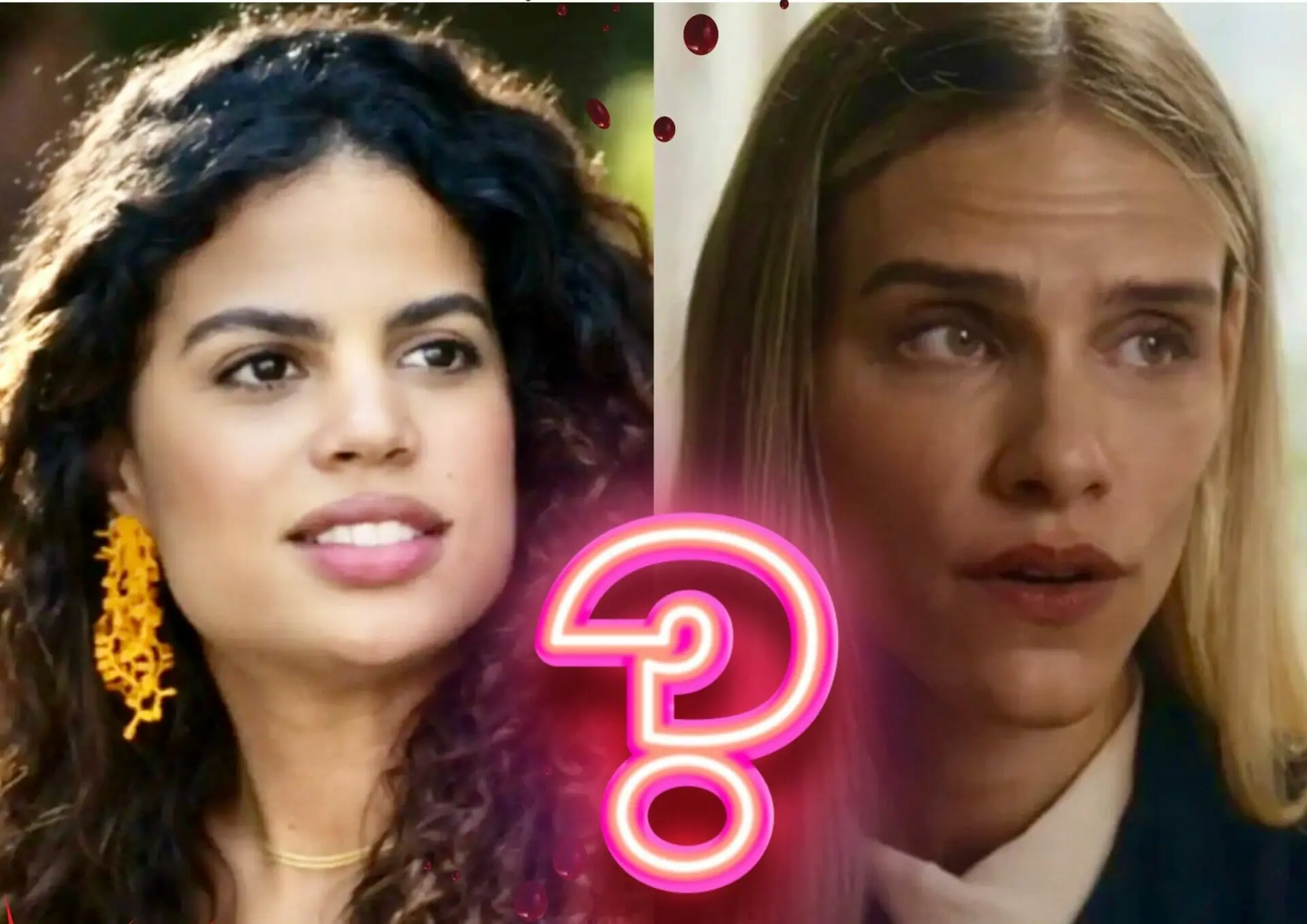 Bia (Clara Buarque) e Sara (Isabelle Nassar) em Travessia