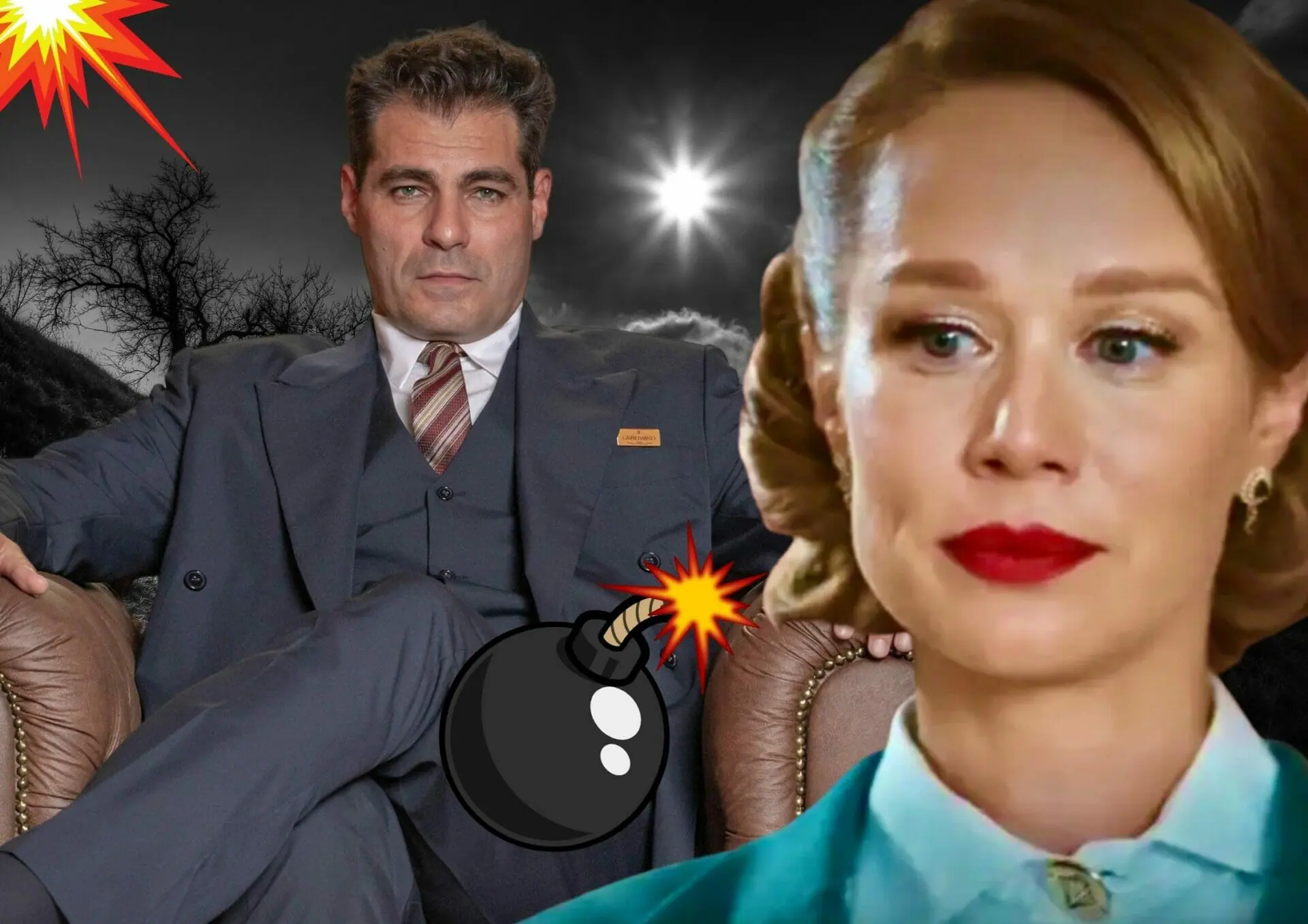 Gilda (Mariana Ximenes) e Gaspar (Thiago Lacerda) em Amor Perfeito