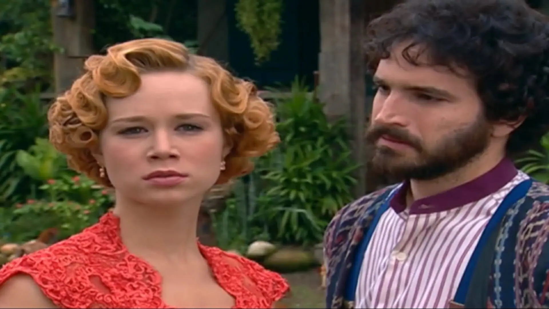 Ana Francisca (Mariana Ximenes) e Miguel (Caco Ciocler) de Chocolate com Pimenta