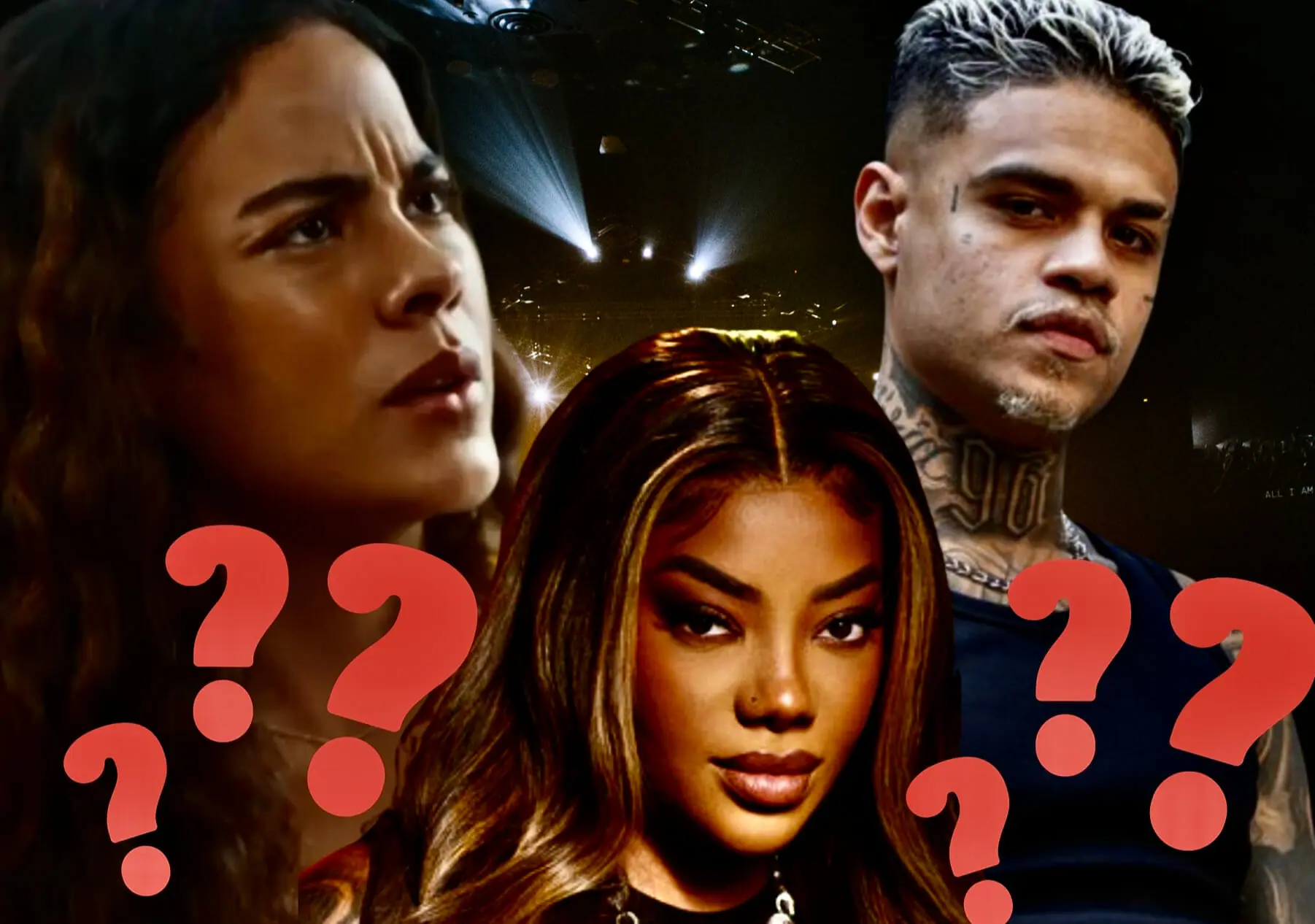 Jenifer (Bella Campos) e Hugo (MC Cabelinho) em Vai na Fé
