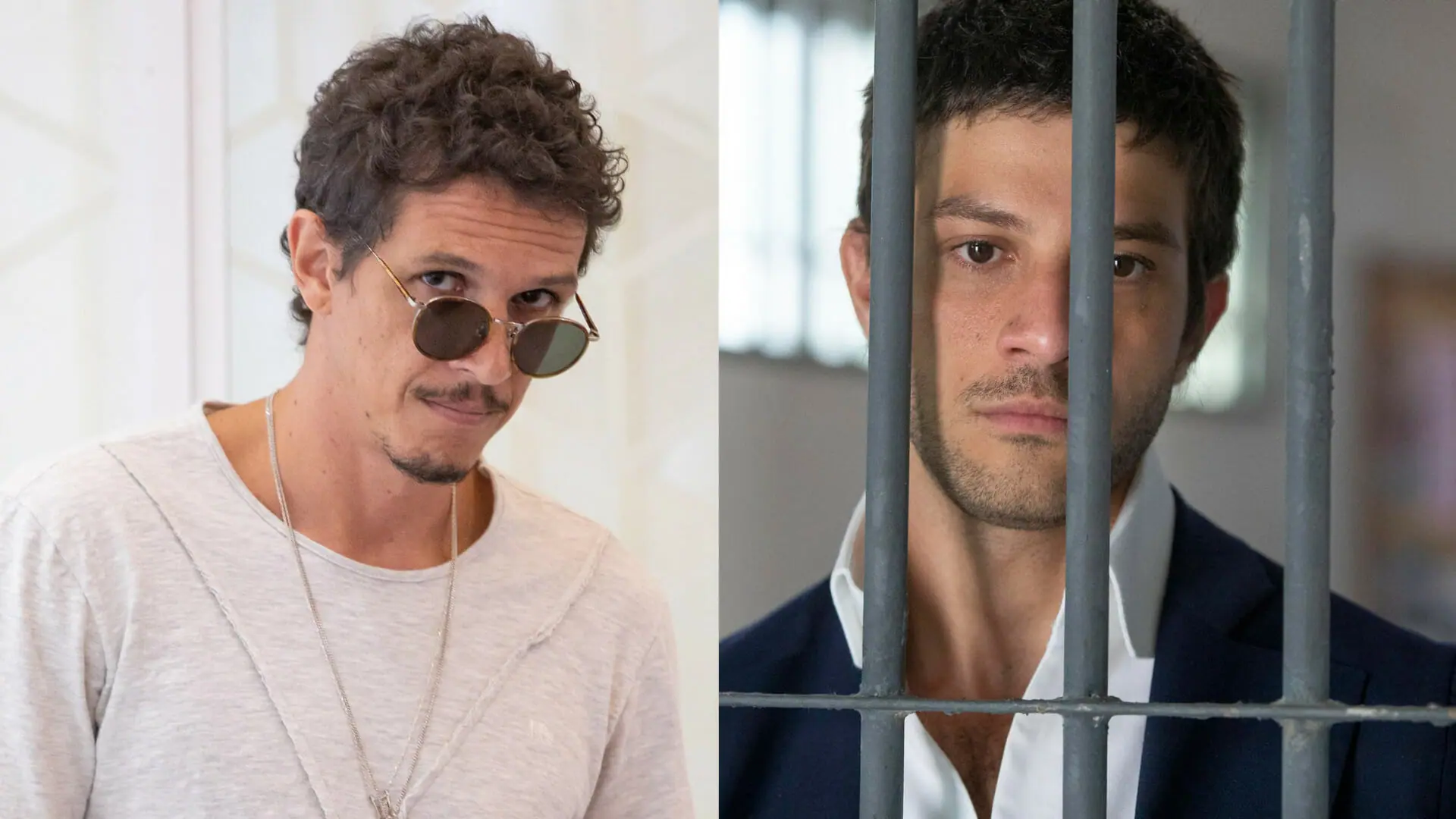 Gil (Rafael Losso) e Ari (Chay Suede) em Travessia
