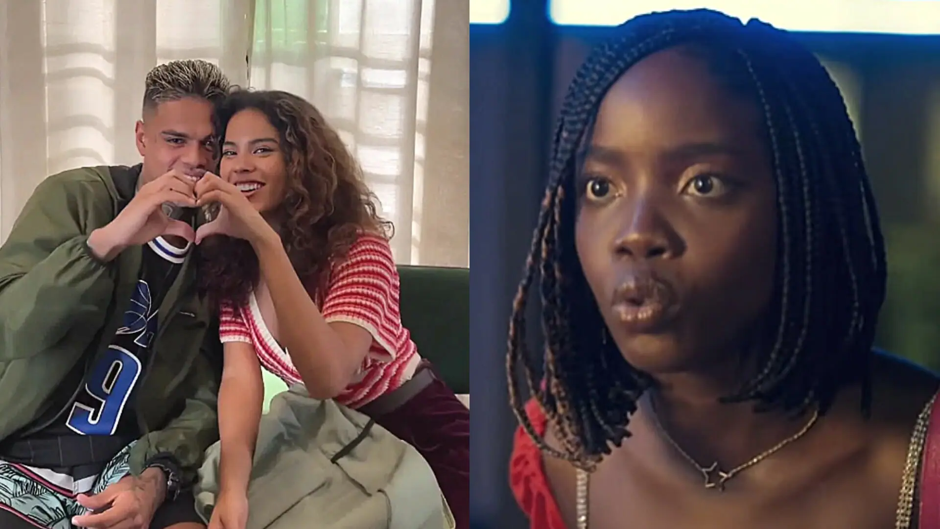 Hugo (MC Cabelinho), Jenifer (Bella Campos) e Kate (Clara Moneke) em Vai na Fé