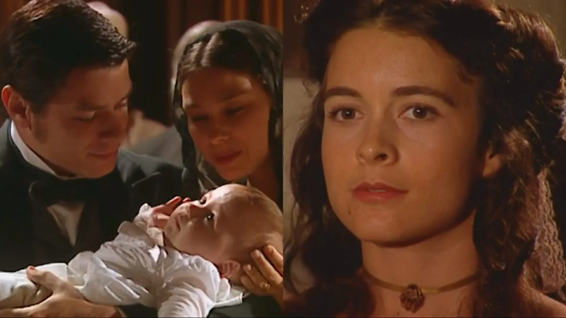 Inácio (Fábio Assunção), Alice (Lavínia Vlasak) e Olívia (Cláudia Abreu) de Força de Um Desejo