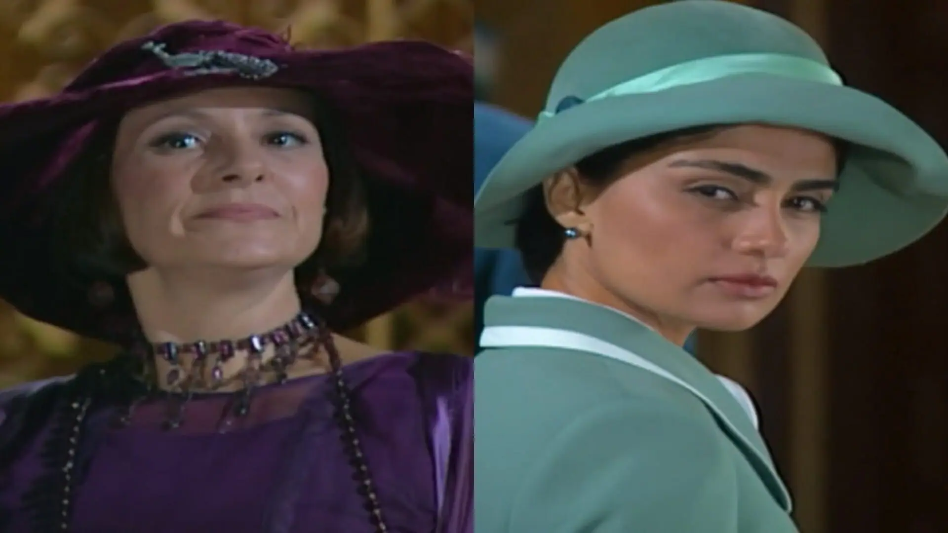 Jezebel (Elizabeth Savala) e Sofia (Patrícia França) de Chocolate com Pimenta