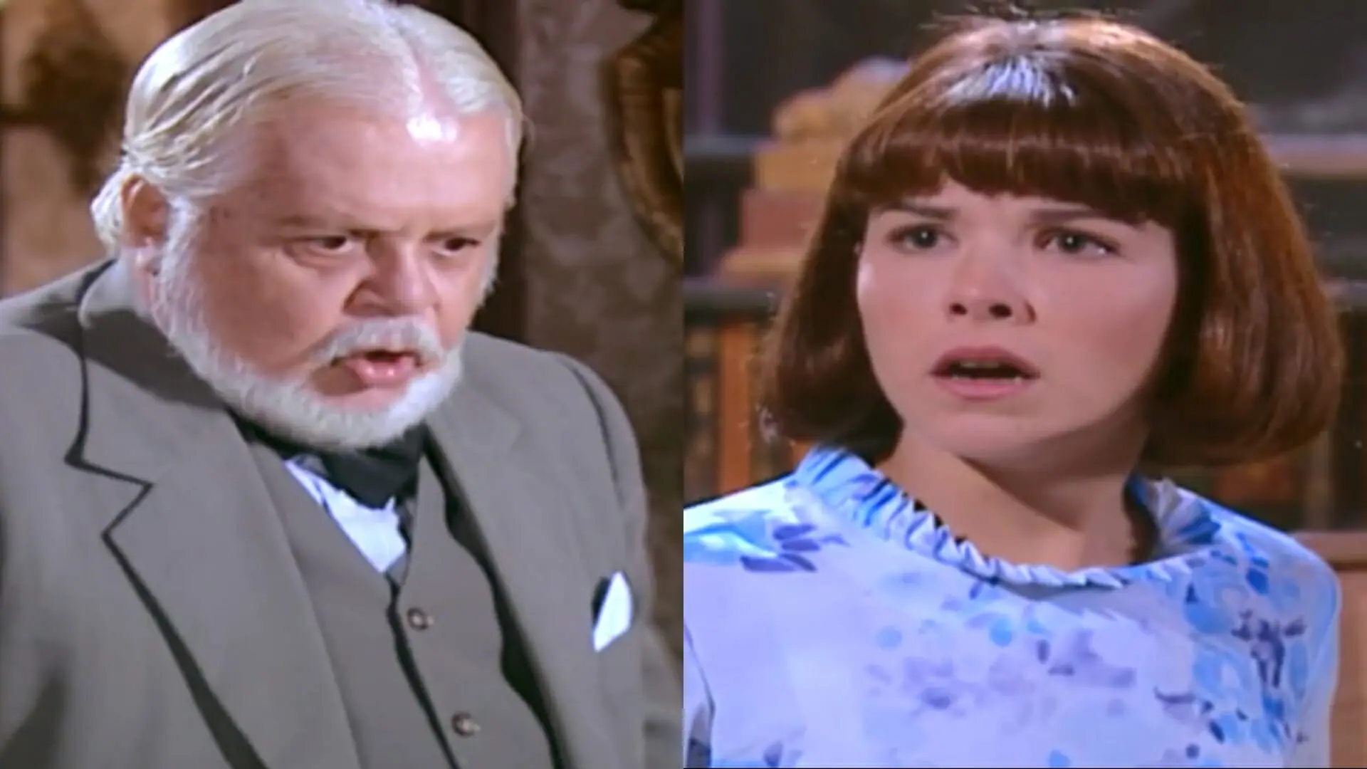 Klaus (Cláudio Corrêa e Castro) e Celina (Samara Felippo) de Chocolate com Pimenta