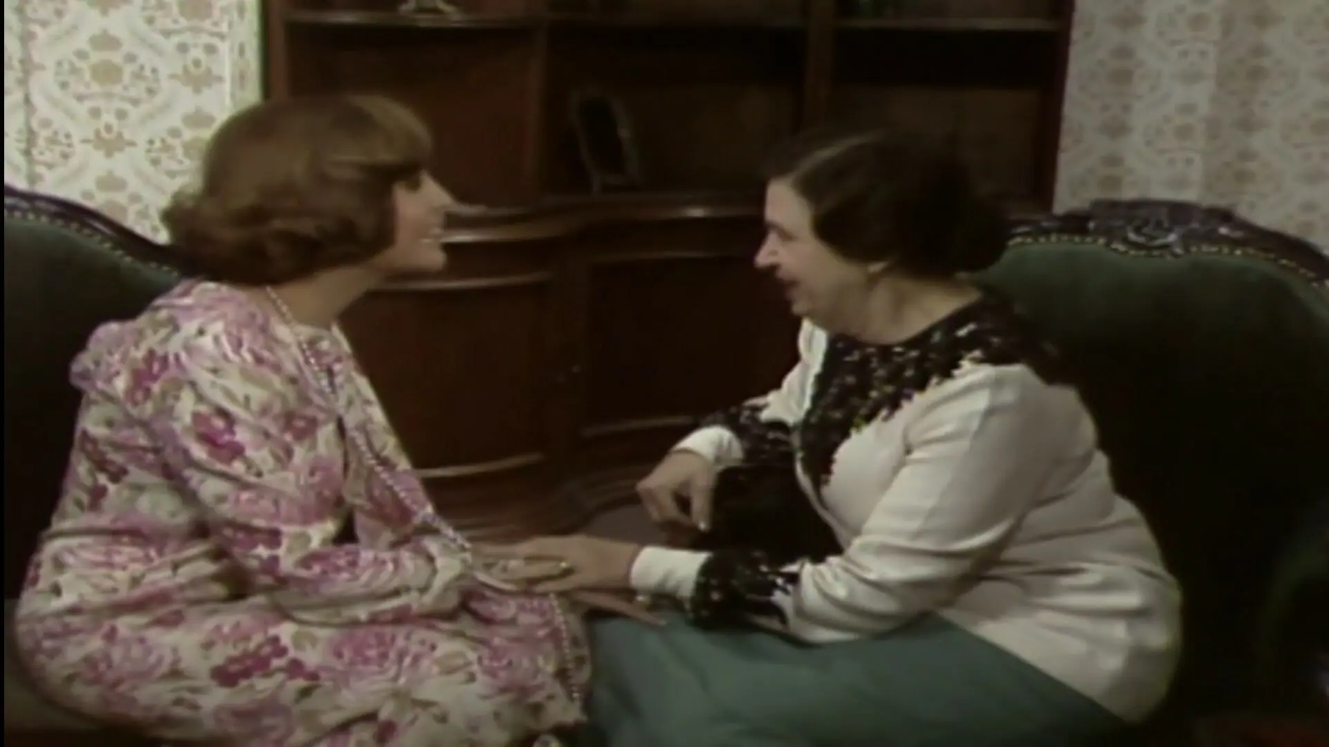Marina (Susana Vieira) e Emília (Beatriz Veiga) em A Sucessora