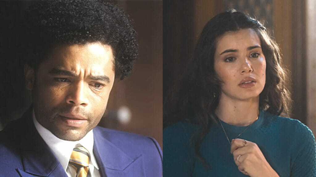 Orlando (Diogo Almeida) e Marê (Camila Queiroz) em Amor Perfeito