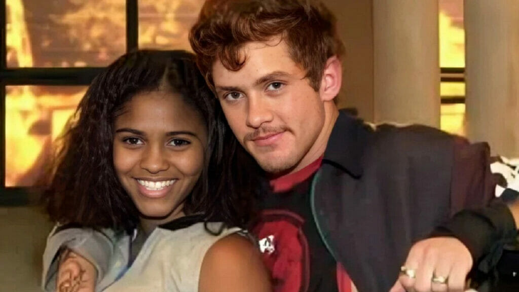 Jéssica Sodré e Leonardo Miggiorin como Lady Daiane e Shaolin em Senhora do Destino