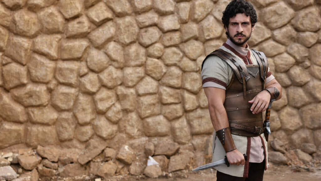 Joabe (Mario Bregieira) na série Reis