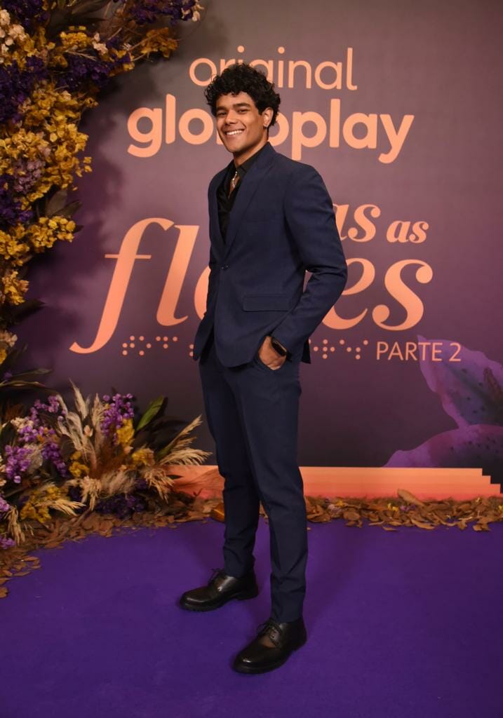 Luiz Fortes no lançamento da segunda parte de Todas as Flores