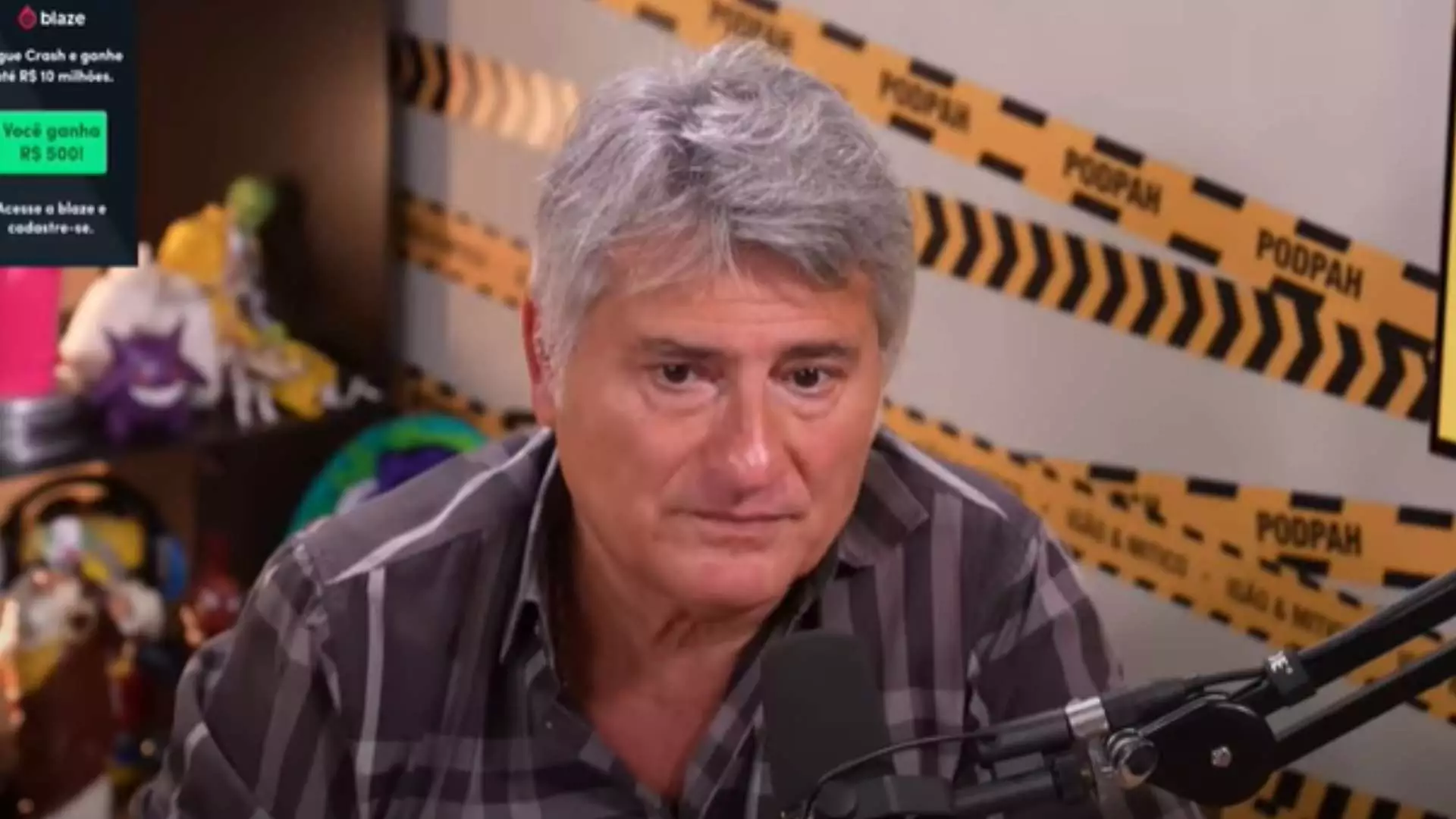 O narrador Cléber Machado