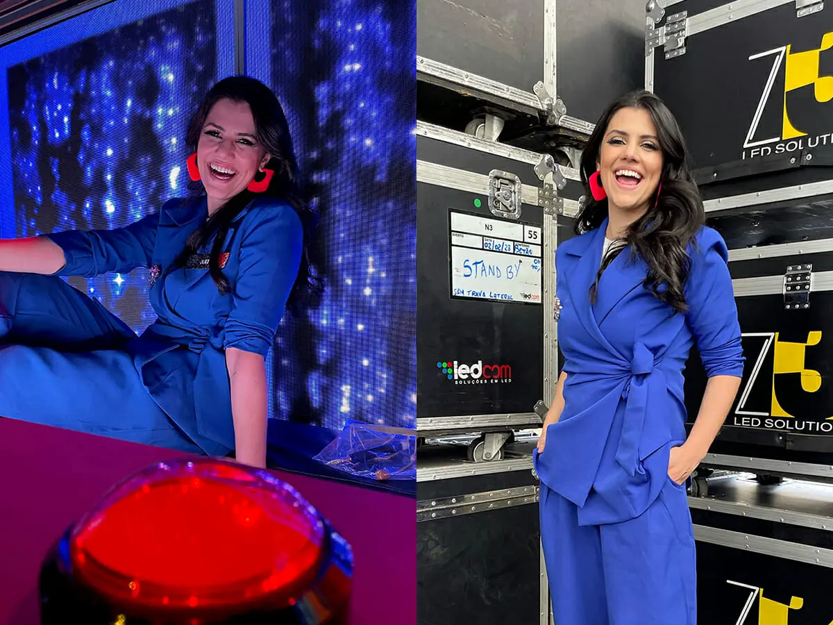 Nat Guareschi no Canta Comigo, programa da Record
