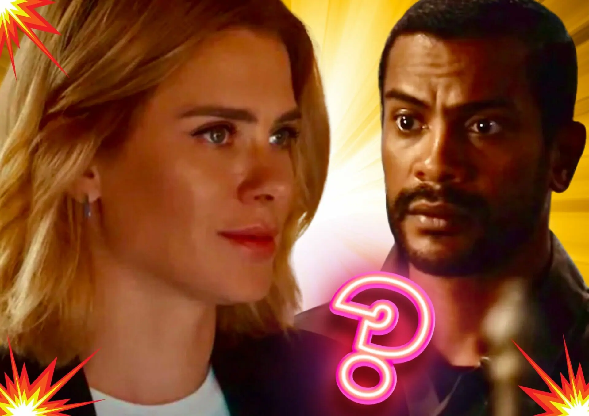 Ben (Samuel de Assis) e Lumiar (Carolina Dieckmann) de Vai na Fé
