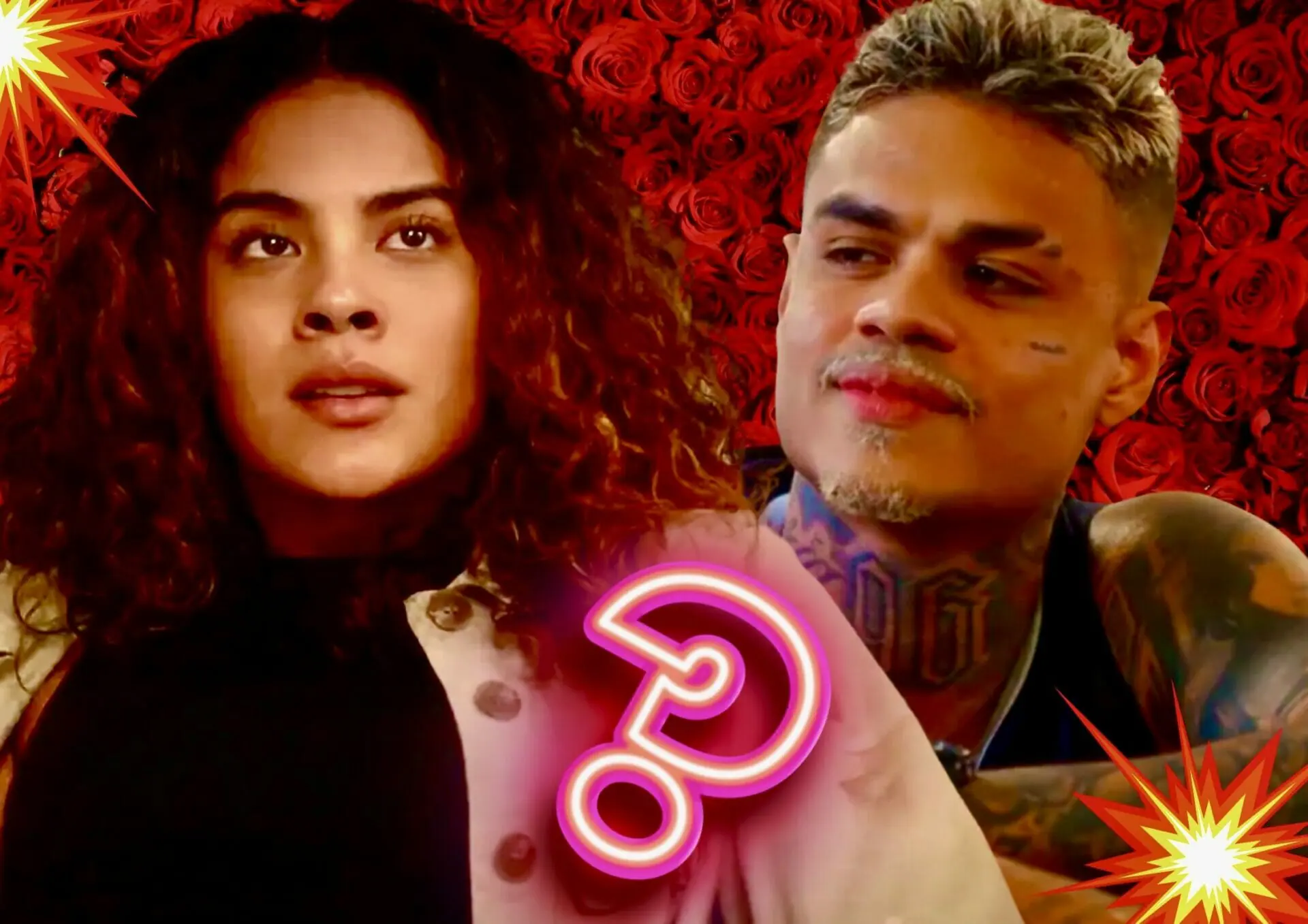 Jenifer (Bella Campos) e Hugo (MC Cabelinho) de Vai na Fé