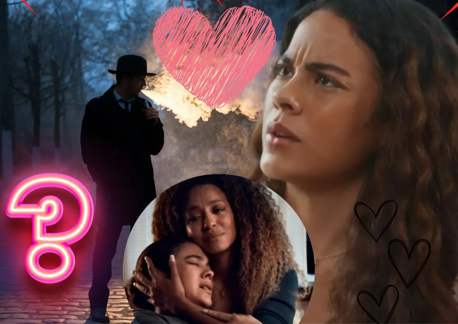 Jenifer (Bella Campos) e Sol (Sheron Menezes) em Travessia