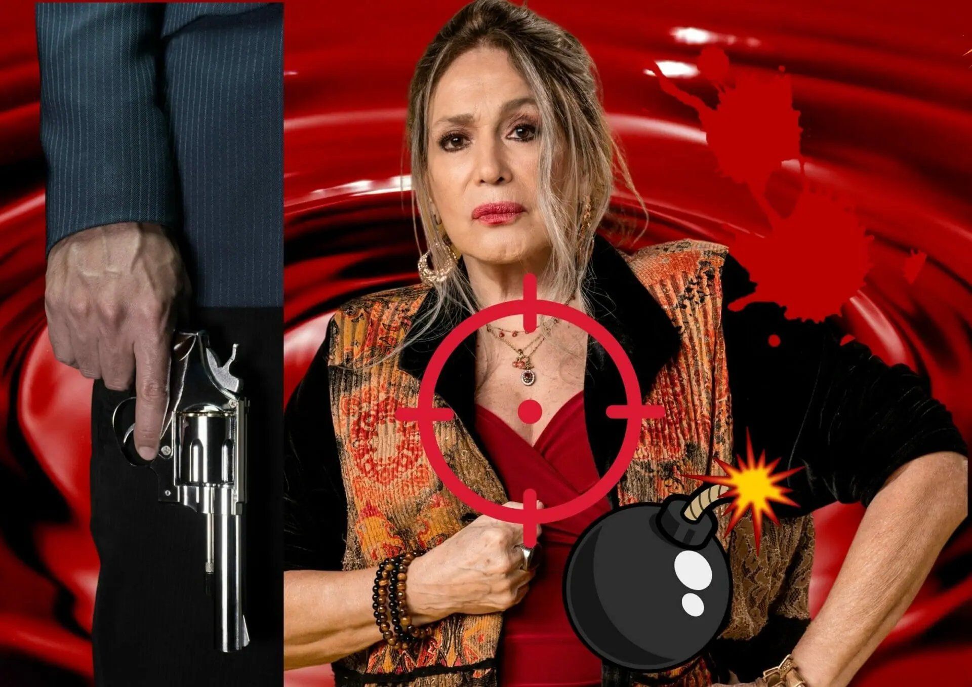 Cândida (Susana Vieira) em Terra e Paixão