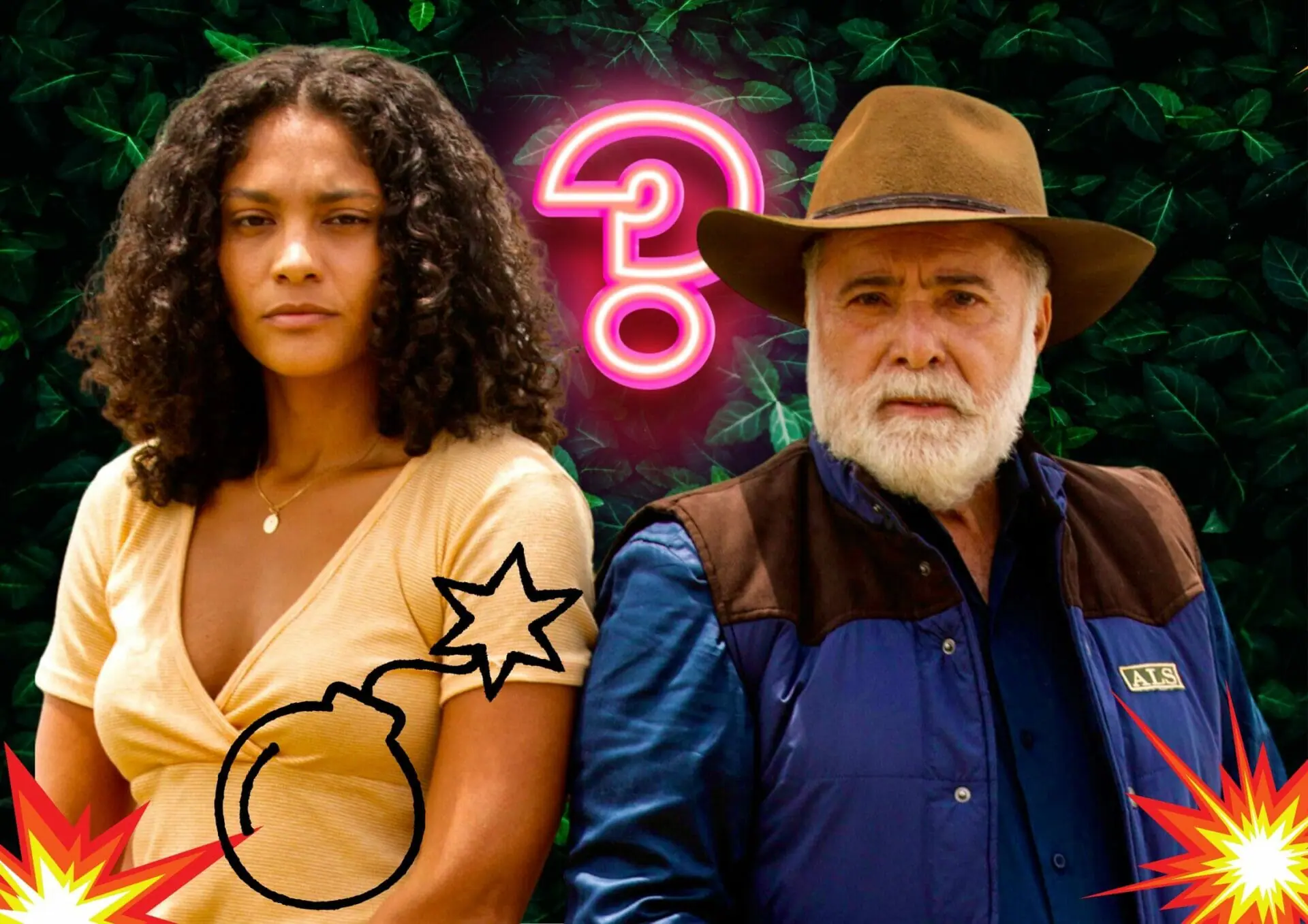 Bárbara Reis e Tony Ramos em Terra e Paixão