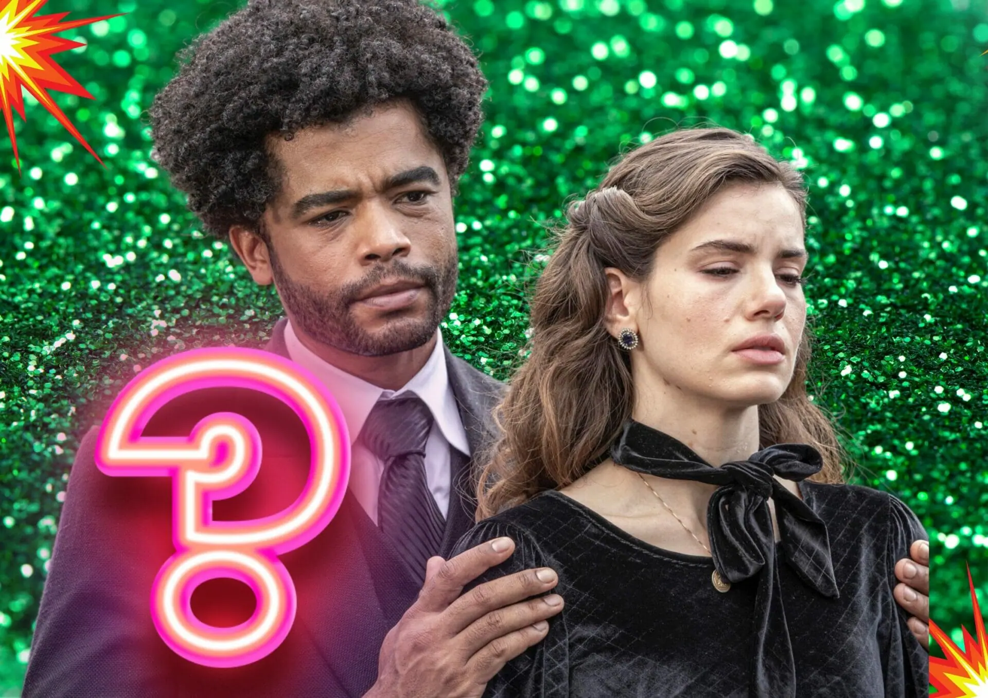 Orlando (Diogo Almeida) e Marê (Camila Queiroz) em Amor Perfeito