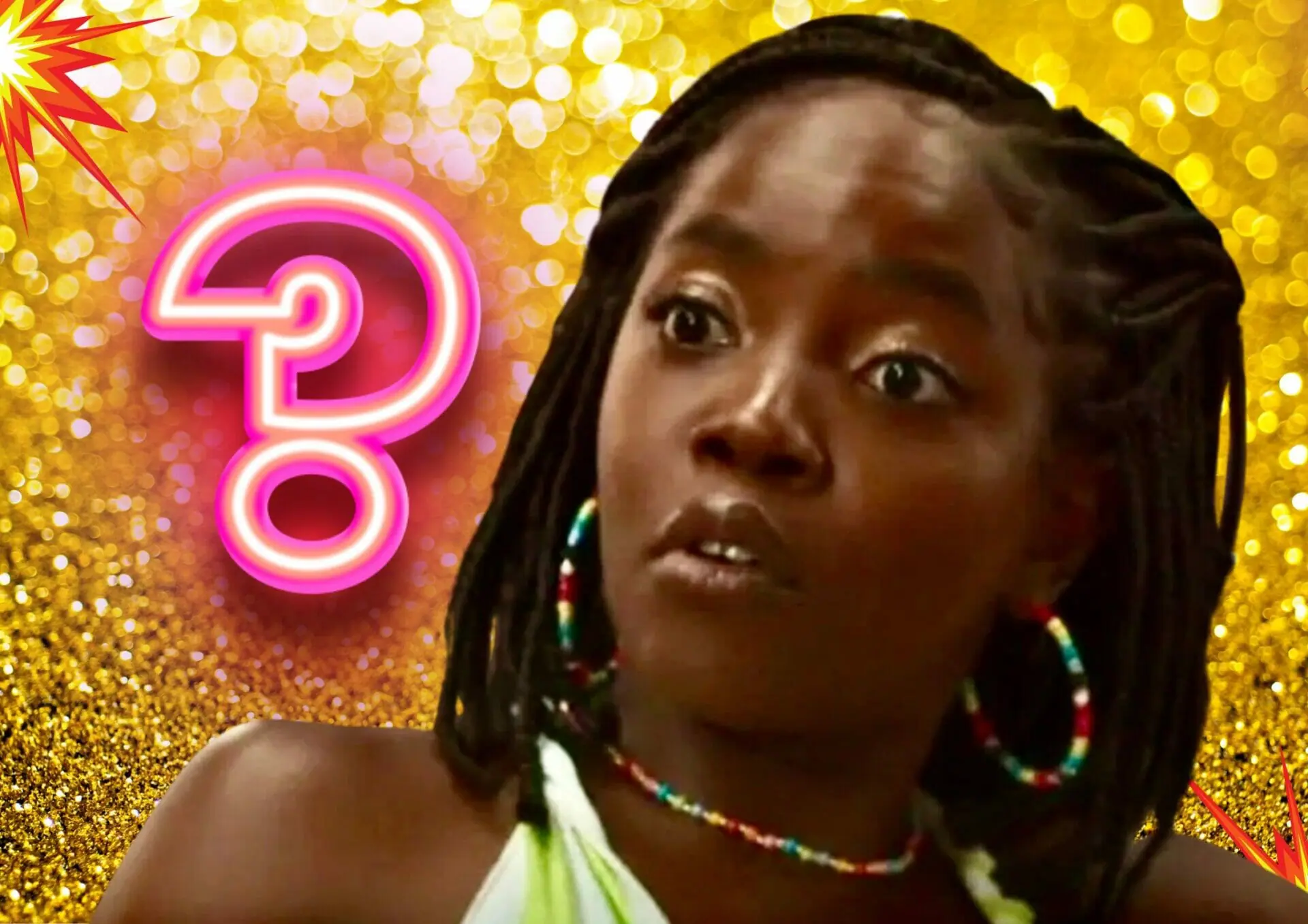 Kate (Clara Moneke) em Vai na Fé