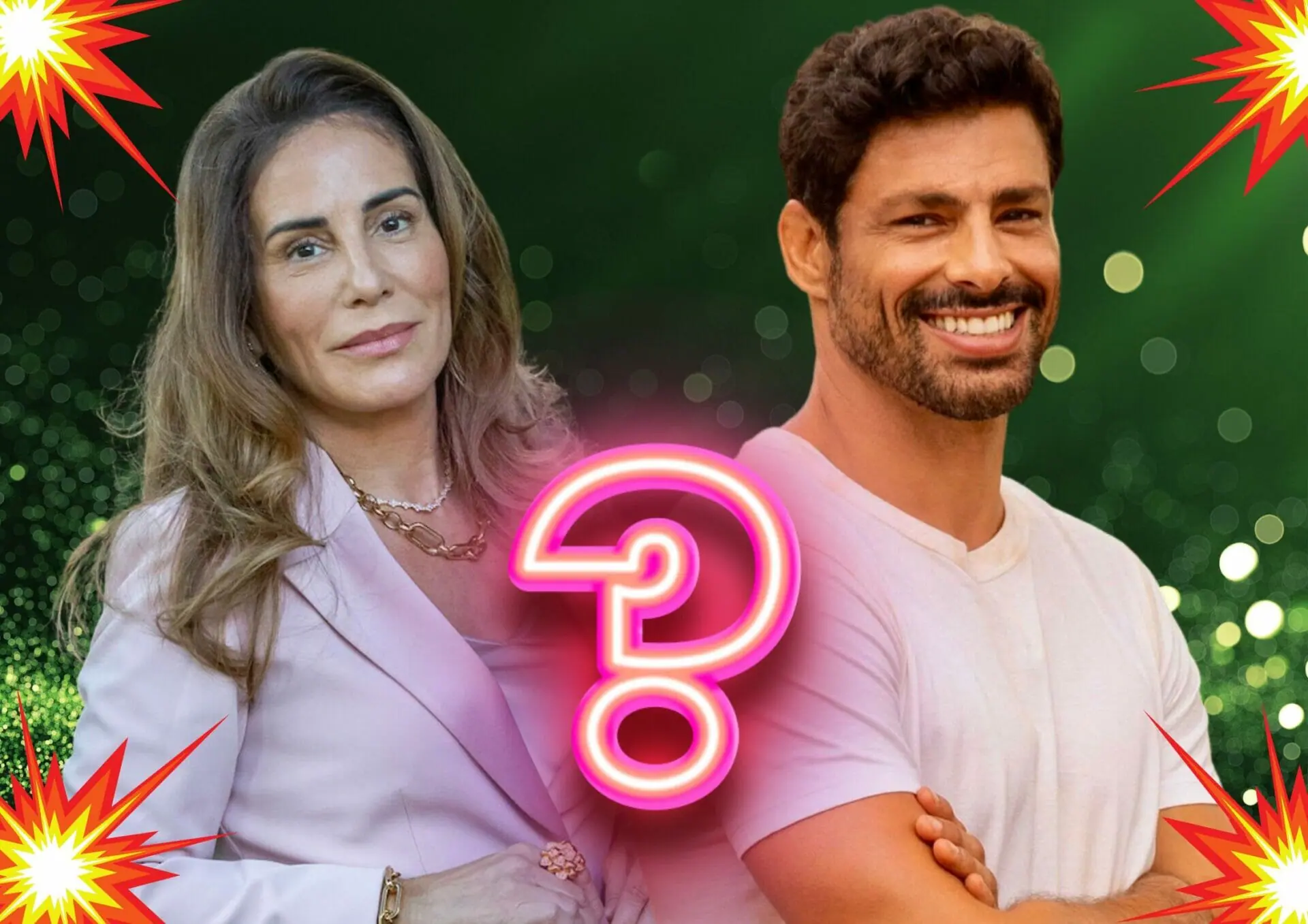 Caio (Cauã Reymond) e Irene (Gloria Pires) em Terra e Paixão