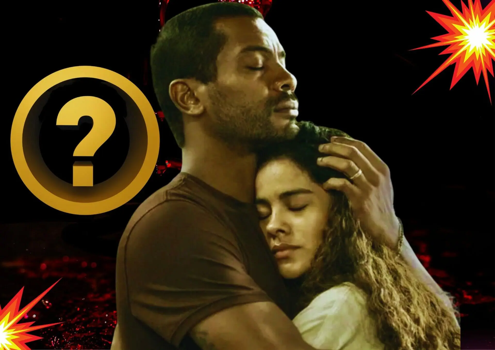 Jenifer (Bella Campos) e Ben (Samuel de Assis) em Vai na Fé