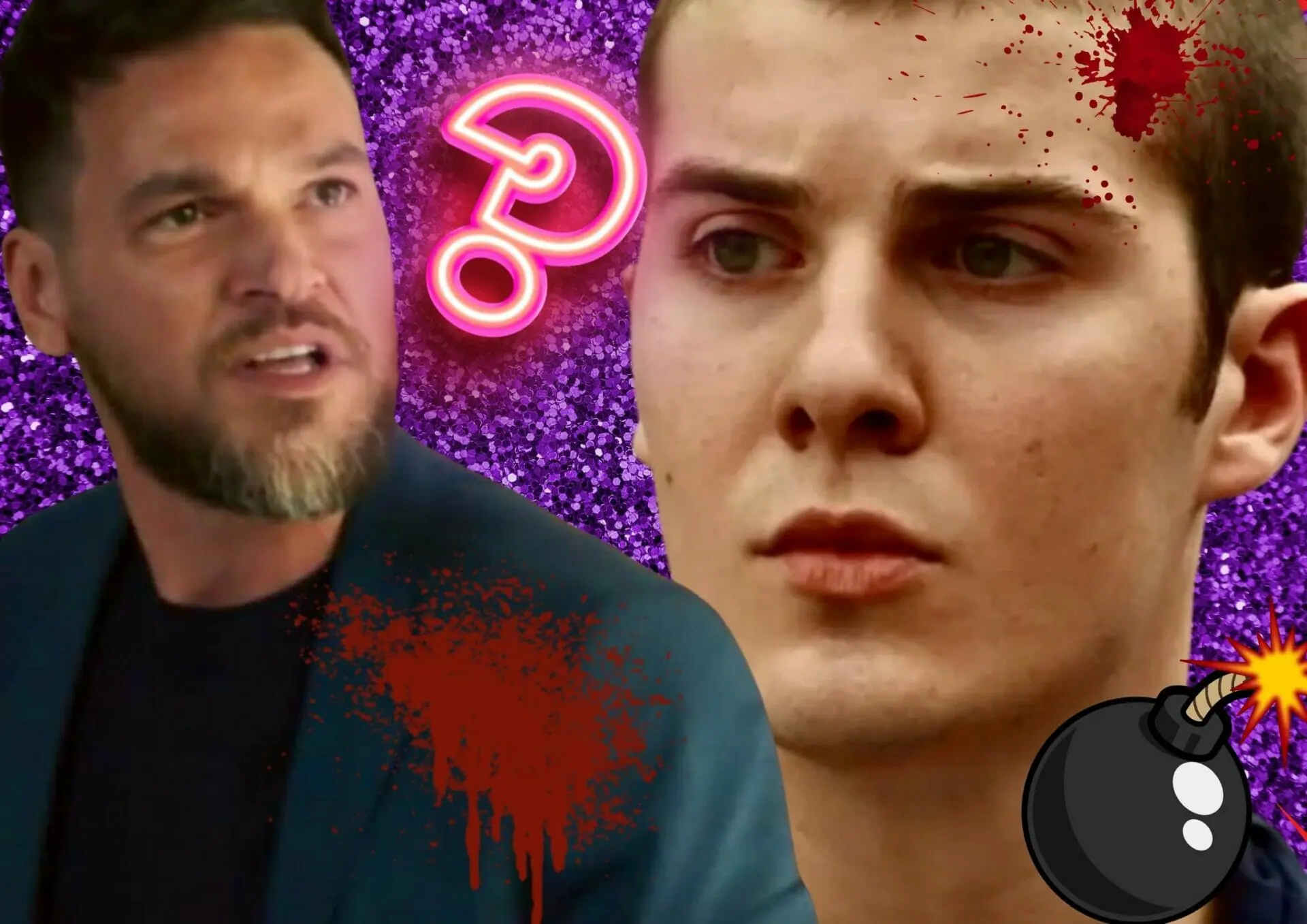 Theo (Emílio Dantas) e Rafa (Caio Manhente) em Vai na Fé