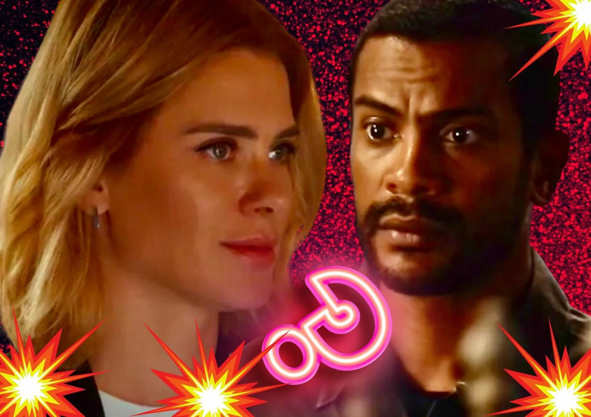 Ben (Samuel de Assis) e Lumiar (Carolina Dieckmann) de Vai na Fé