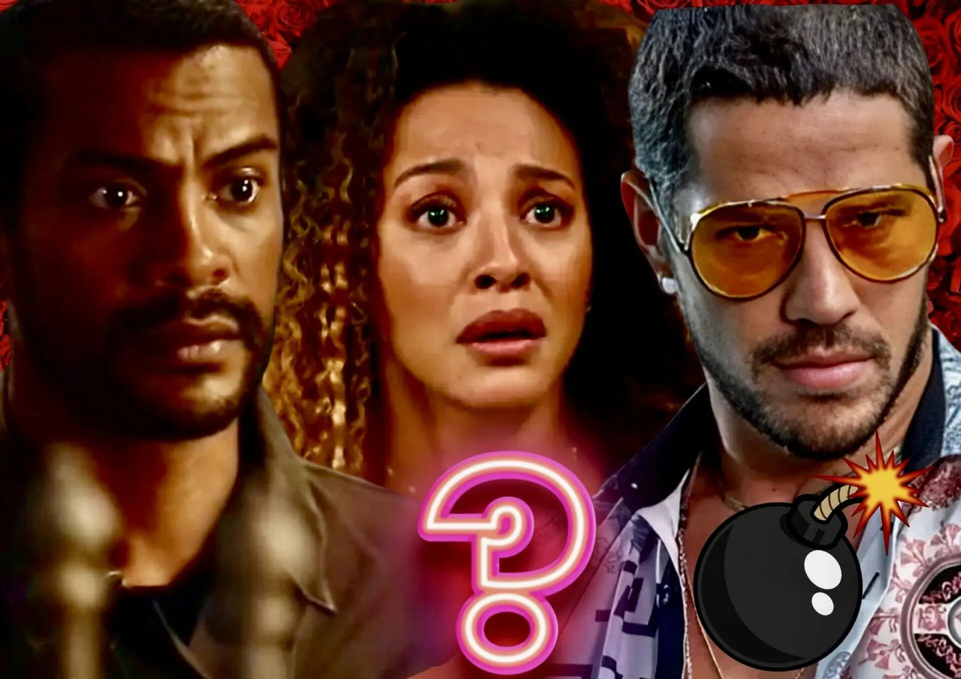 Ben (Samuel de Assis), Sol (Sheron Menezzes) e Lui (José Loreto) de Vai na Fé