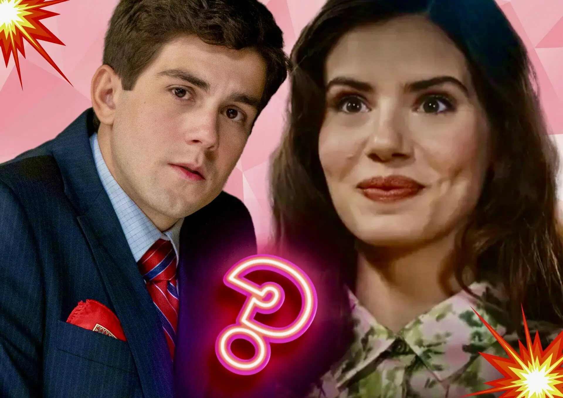 Júlio (Daniel Rangel) e Marê (Camila Queiroz) de Amor Perfeito