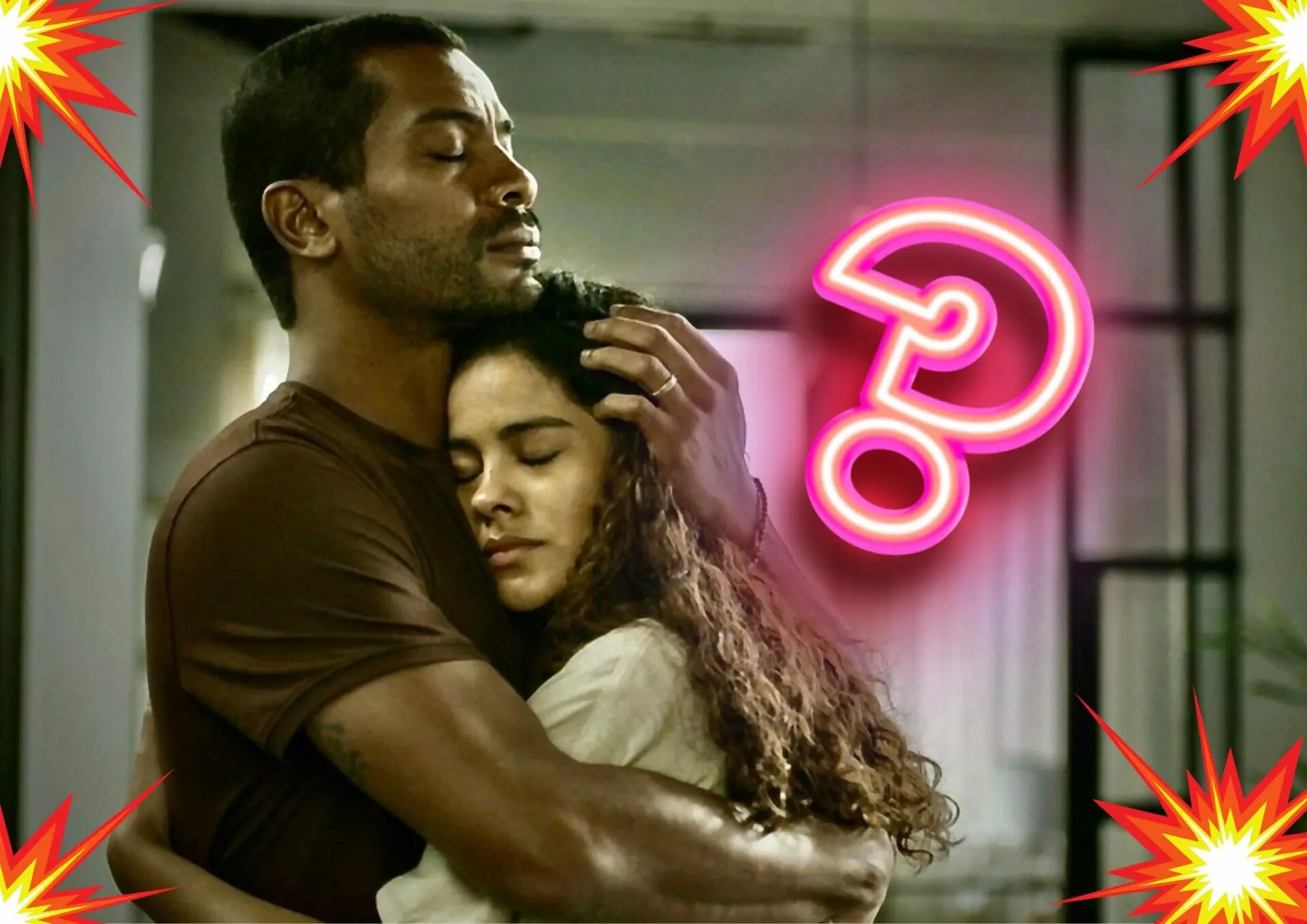 Jenifer (Bella Campos) e Ben (Samuel de Assis) em Vai na Fé