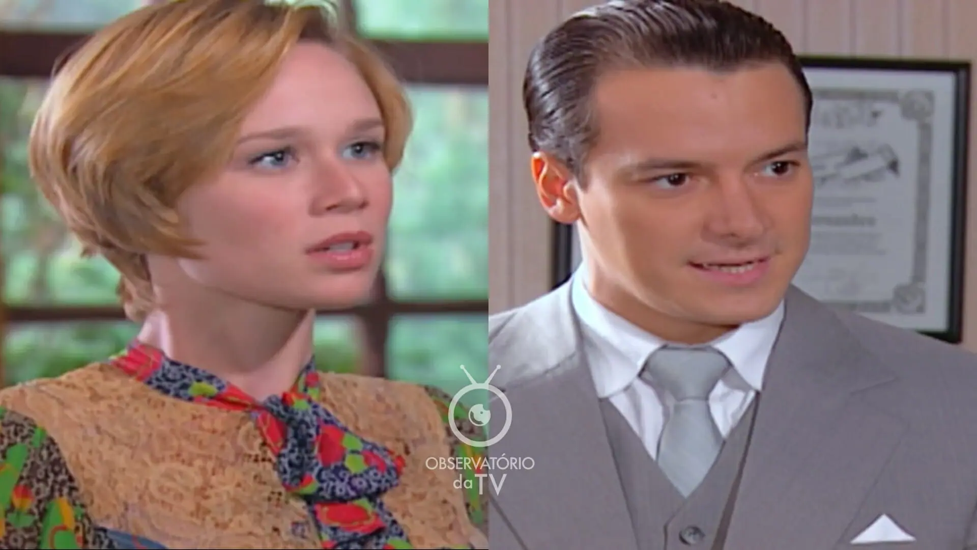 Ana Francisca (Mariana Ximenes) e Guilherme (Rodrigo Faro) de Chocolate com Pimenta