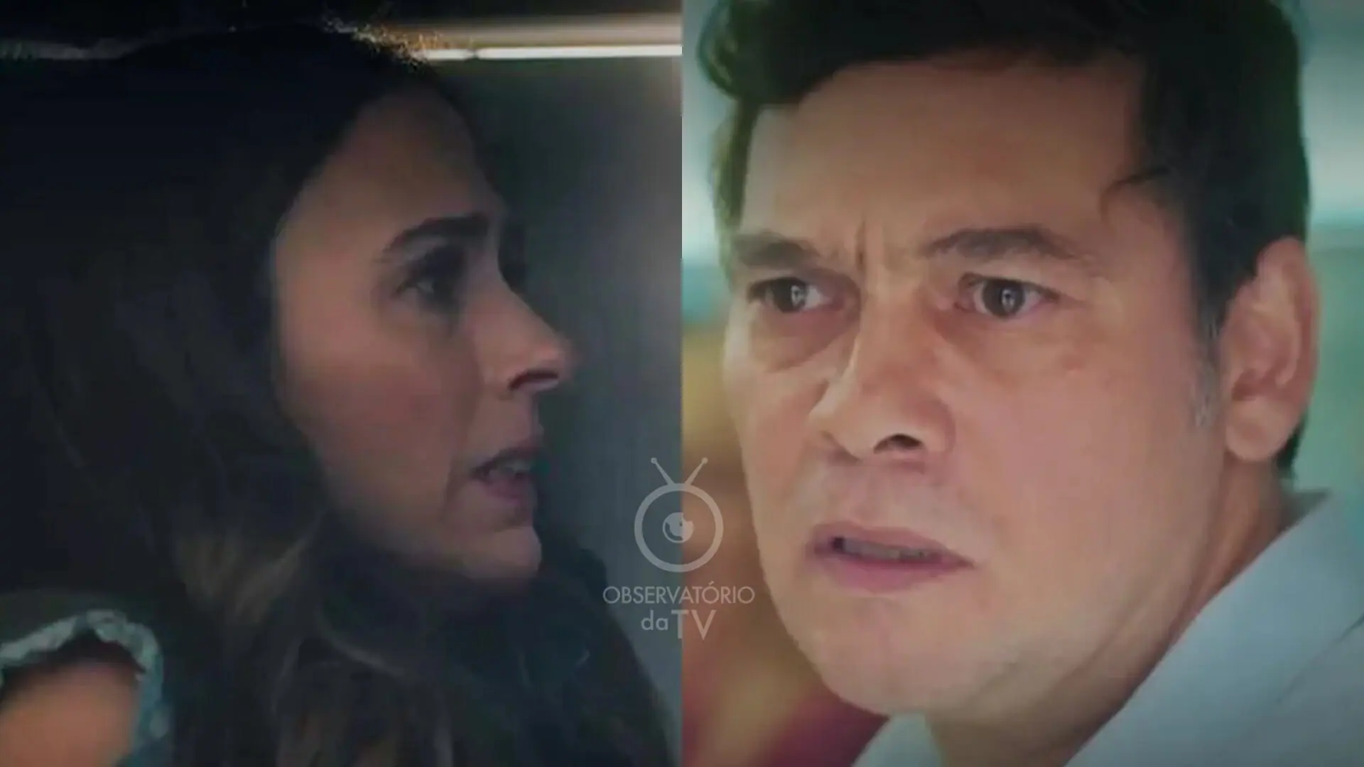Anely (Tatá Werneck) e Tadeu (Claudio Gabriel) de Terra e Paixão