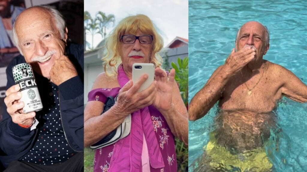 Ary Fontoura atualmente, aos 90 anos