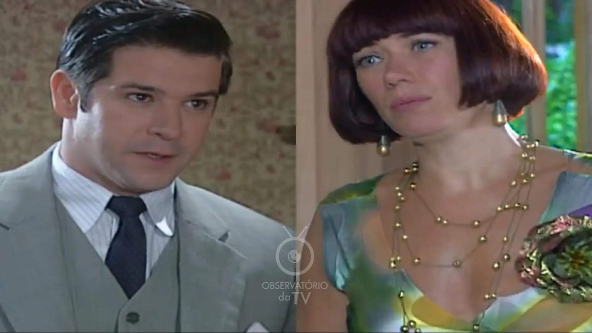 Danilo (Murilo Benício) e Bárbara (Lilia Cabral) de Chocolate com Pimenta