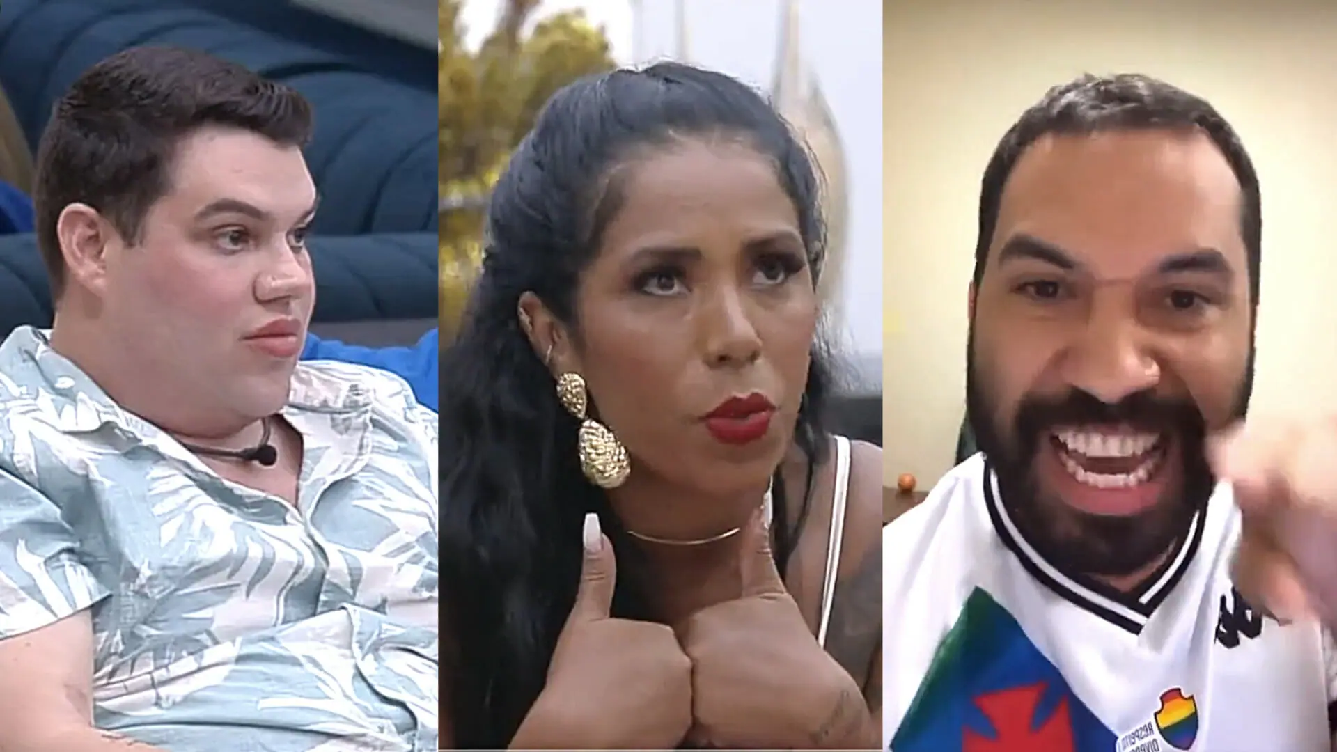 Erick, Janielly e Gil do Vigor