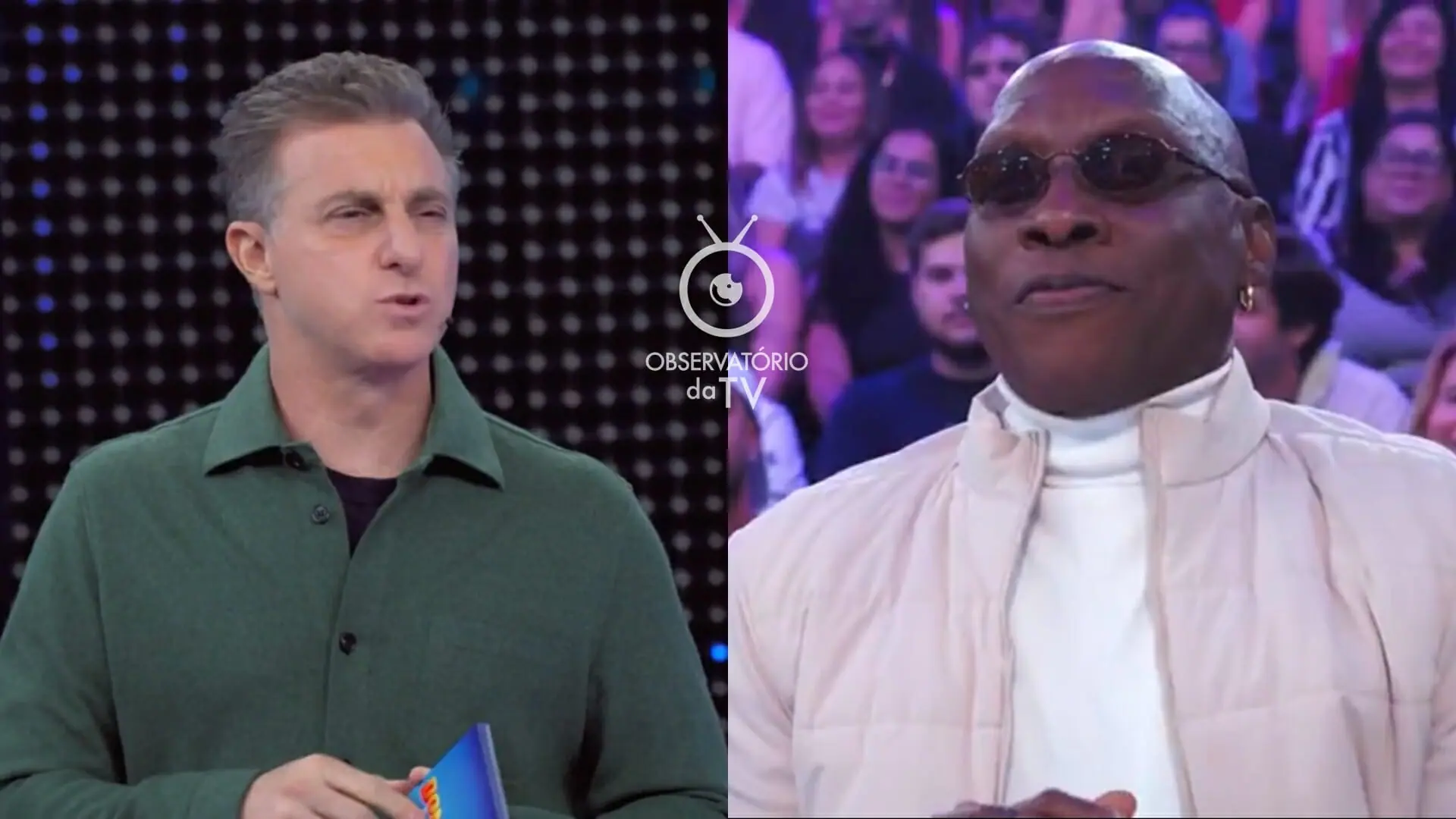 Luciano Huck e Zebrinha na Dança dos Famosos, do Domingão com Huck