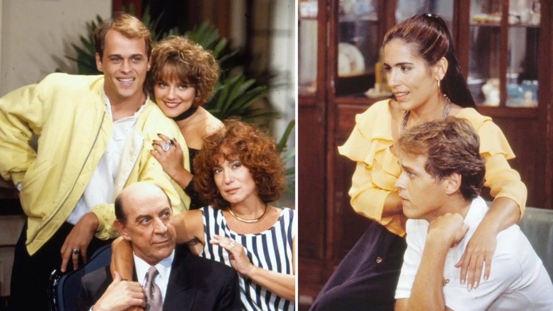Guilherme Fontes, Gloria Pires, Vivianne Pasmanter, Susana Vieira e Raul Cortez
