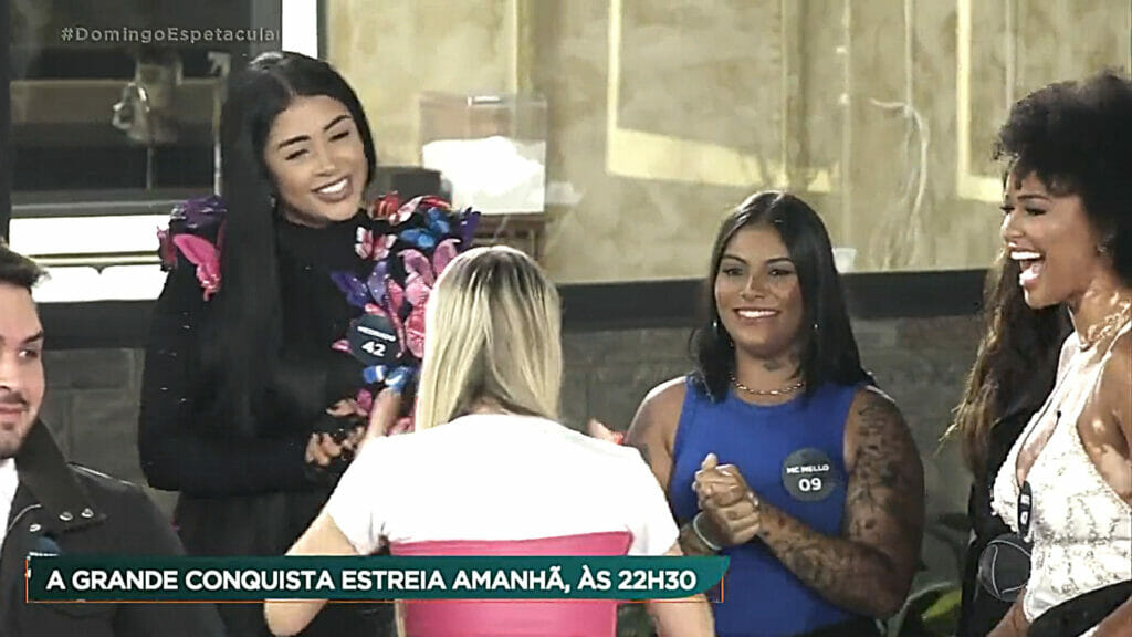 Fernanda Medrado e Natália Deodato em A Grande Conquista