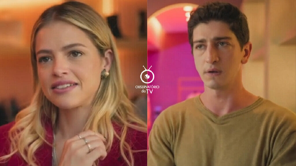 Graça (Agatha Moreira) e Daniel (Johnny Massaro) de Terra e Paixão