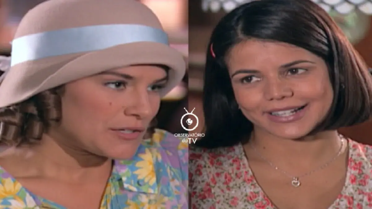 Olga (Priscila Fantin) e Graça (Nívea Stelmann) de Chocolate com Pimenta