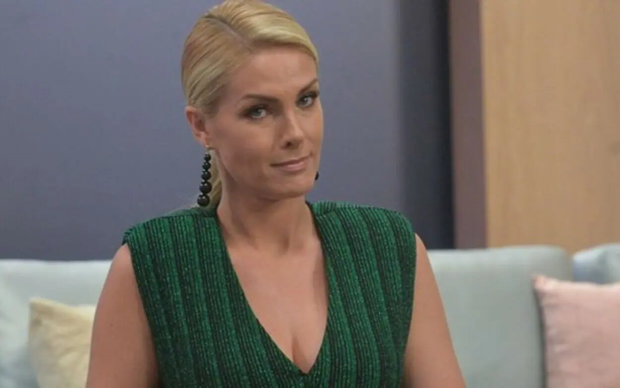 A apresentadora Ana Hickmann